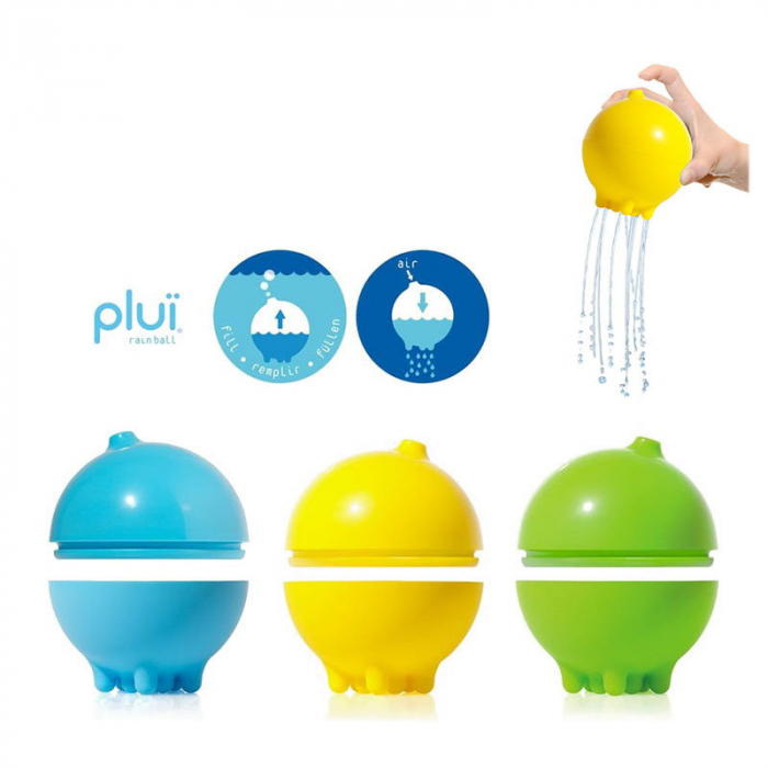 Plui Rainball galben, Mingiuta senzoriala cu apa, Moluk, 2-8 ani [4]