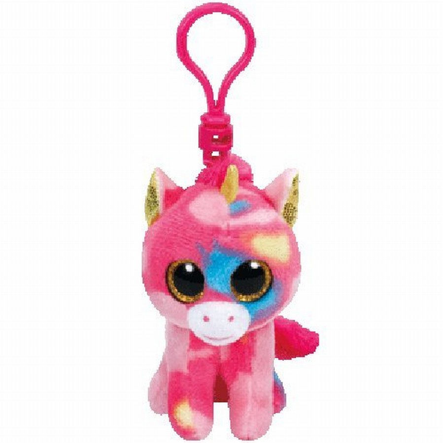 Plus breloc ty 8.5cm boos unicorn multicolor [1]