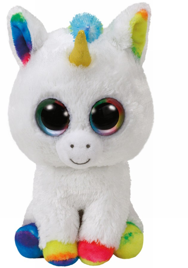 Plus ty 15cm boos pixy unicorn alb, varsta de la 3 ani la +15 ani [1]