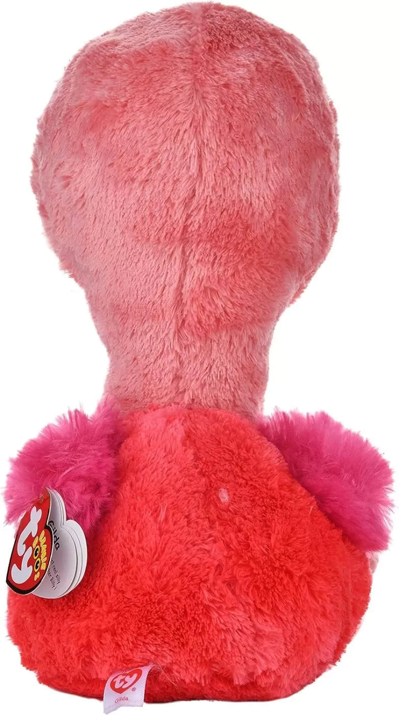 Plus ty 24cm boos flamingo roz, varsta de la 3 ani la +15 ani [3]