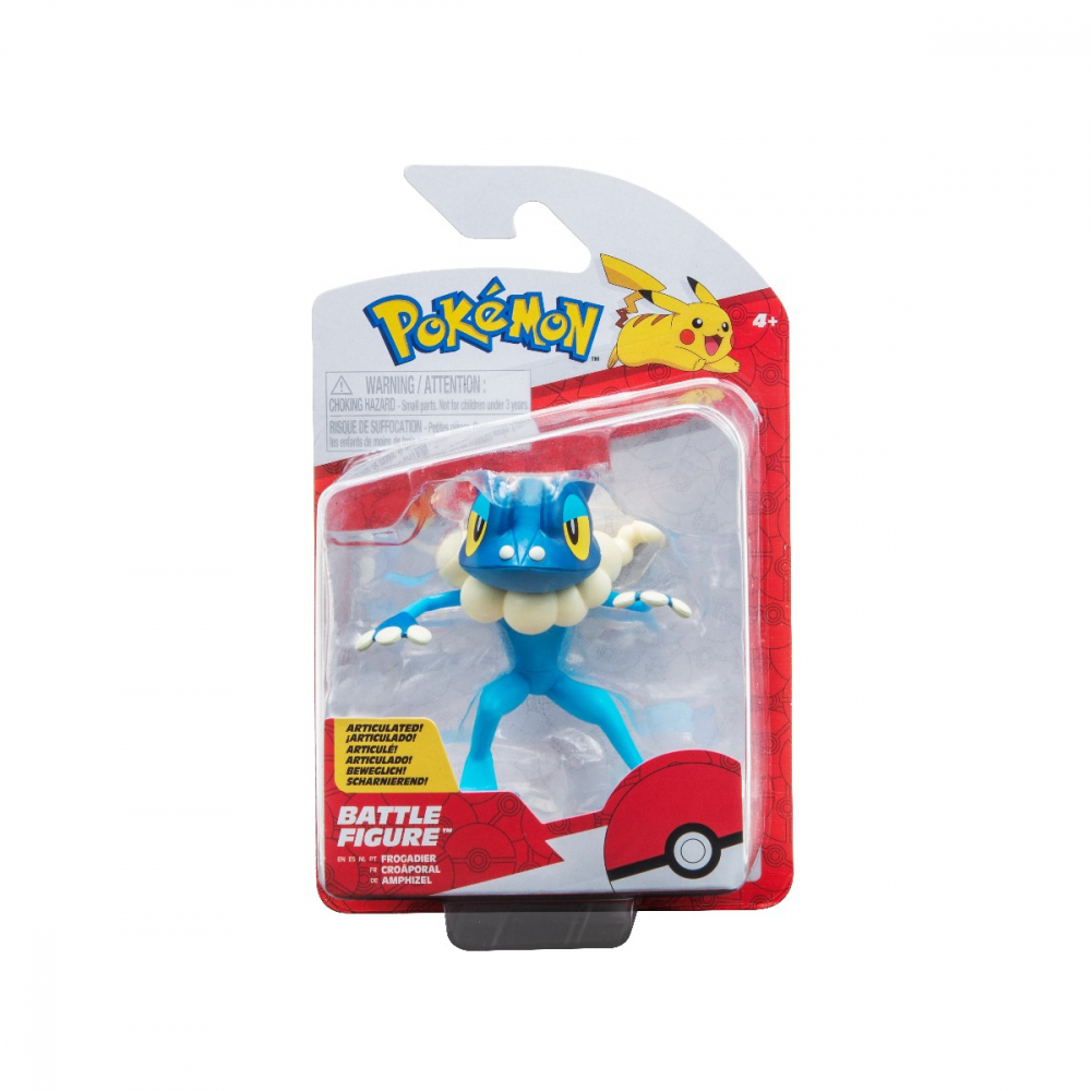Pokemon - Figurina de actiune, Frogedier, S14 varsta 3-5 ani ,5-7 ani ,7-9 ani ,9-12 ani ,12-14 ani ,14-18 ani ,18+, Baieti [1]