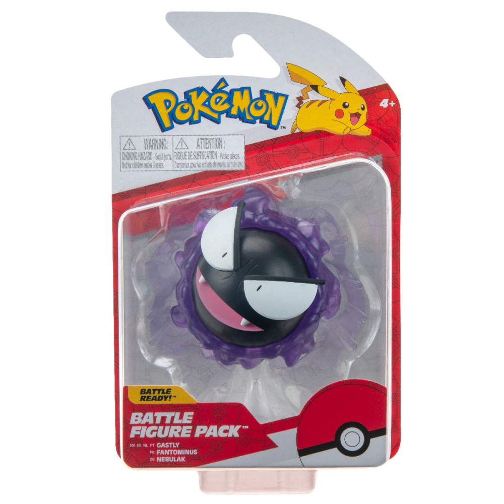Pokemon - Figurina de actiune, Gastly, S10 varsta 3-5 ani ,5-7 ani ,7-9 ani ,9-12 ani ,12-14 ani ,14-18 ani ,18+, Baieti [1]