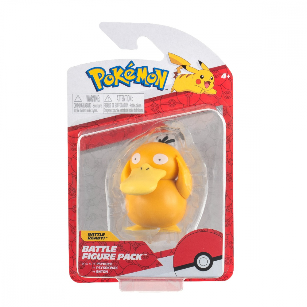 Pokemon - Figurina de actiune, Psyduck, S10 varsta 3-5 ani ,5-7 ani ,7-9 ani ,9-12 ani ,12-14 ani ,14-18 ani ,18+, Baieti [1]