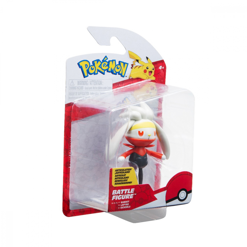 Pokemon - Figurina de actiune, Raboot, S14 varsta 3-5 ani ,5-7 ani ,7-9 ani ,9-12 ani ,12-14 ani ,14-18 ani ,18+, Baieti [4]