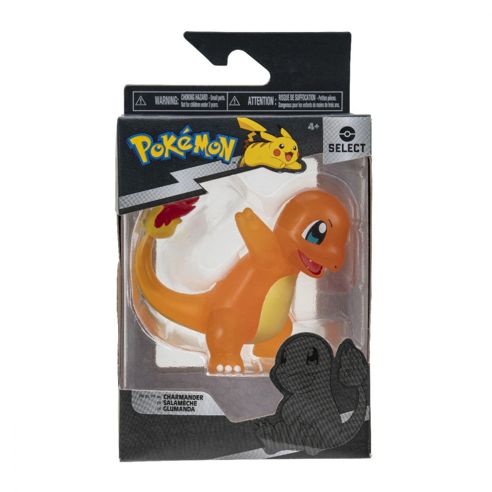 Pokemon - Figurina de actiune Select 7.5 cm, Translucent Charmander, S3 varsta 3-5 ani ,5-7 ani ,7-9 ani ,9-12 ani ,12-14 ani ,14-18 ani ,18+, Unisex [1]