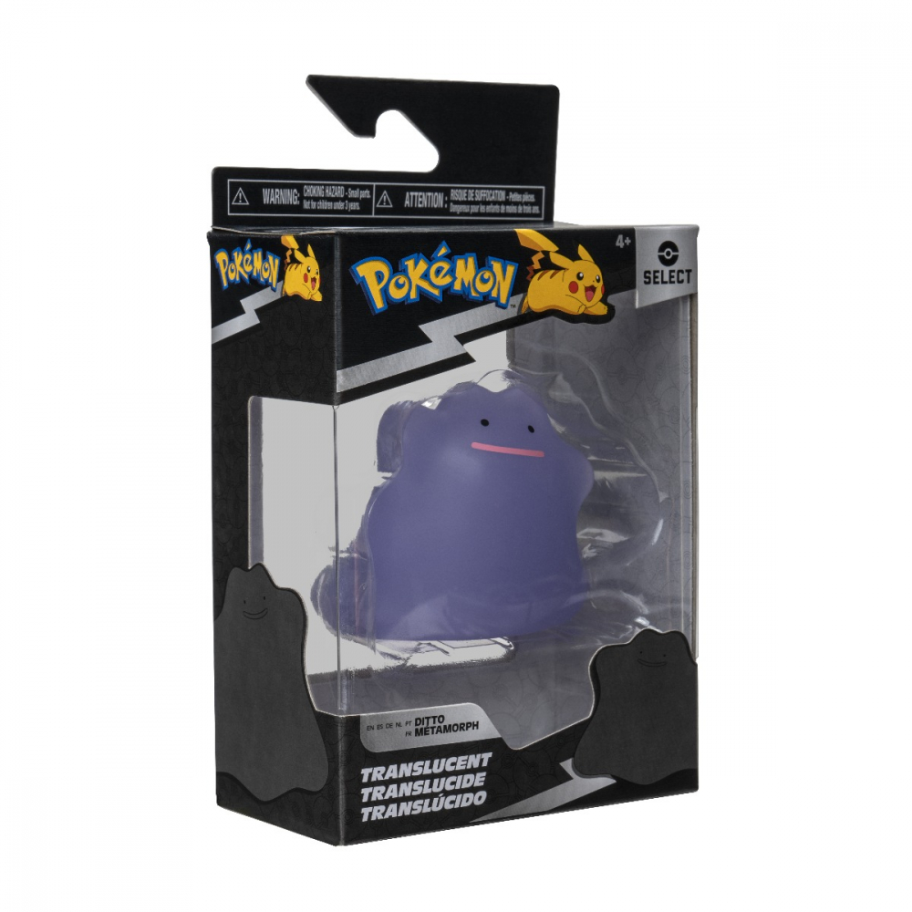 Pokemon - Figurina de actiune Select 7.5 cm, Translucent, Ditto W4 varsta 3-5 ani ,5-7 ani ,7-9 ani ,9-12 ani ,12-14 ani ,14-18 ani ,18+, Unisex [4]