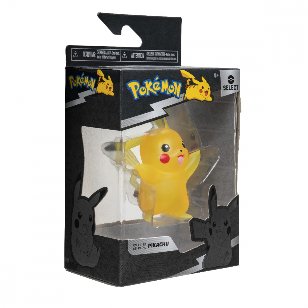 Pokemon - Figurina de actiune Select 7.5 cm, Translucent Pikachu, S3 varsta 3-5 ani ,5-7 ani ,7-9 ani ,9-12 ani ,12-14 ani ,14-18 ani ,18+, Unisex [4]
