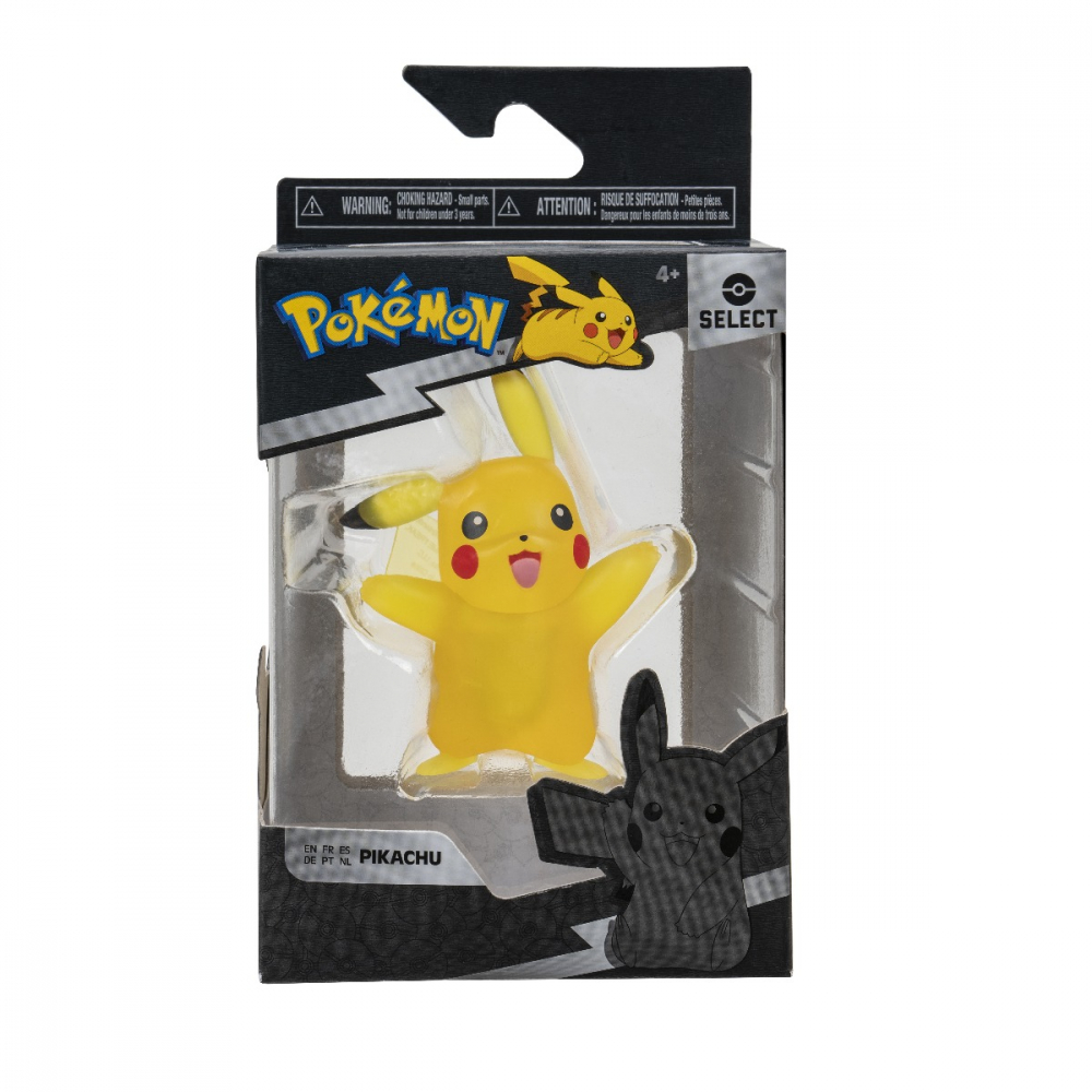 Pokemon - Figurina de actiune Select 7.5 cm, Translucent Pikachu, S3 varsta 3-5 ani ,5-7 ani ,7-9 ani ,9-12 ani ,12-14 ani ,14-18 ani ,18+, Unisex [1]