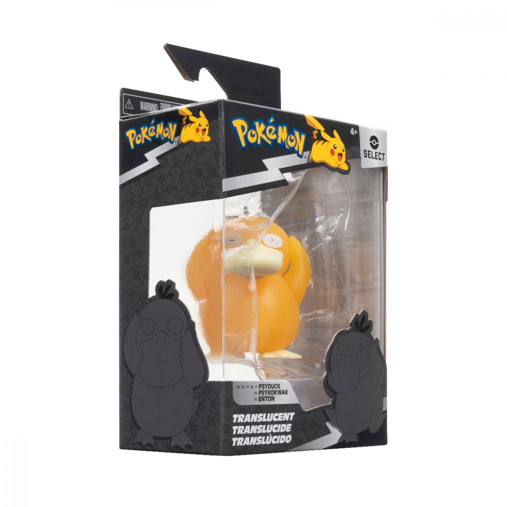 Pokemon - Figurina de actiune Select 7.5 cm, Translucent, Psyduck W6 varsta 3-5 ani ,5-7 ani ,7-9 ani ,9-12 ani ,12-14 ani ,14-18 ani ,18+, Unisex [4]