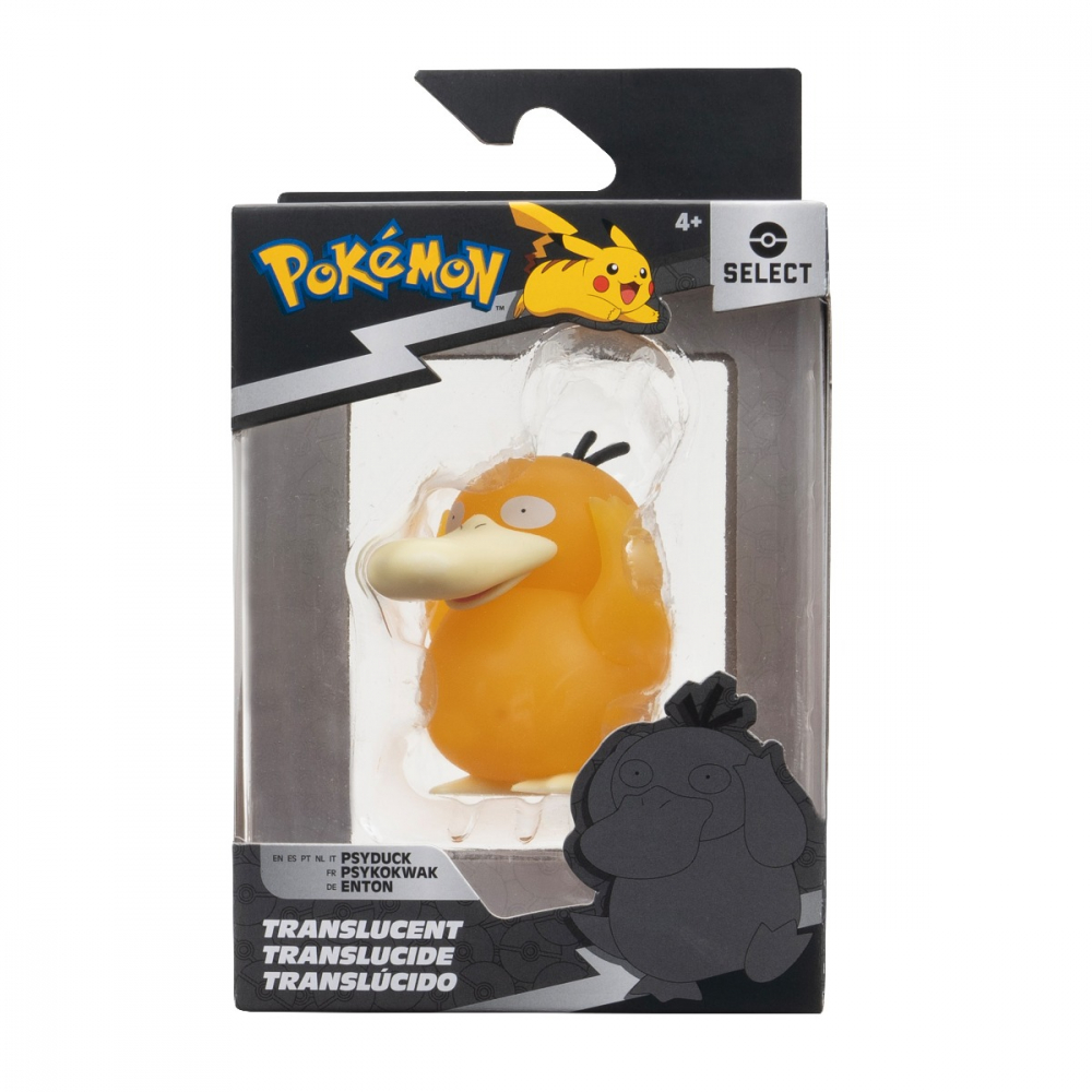 Pokemon - Figurina de actiune Select 7.5 cm, Translucent, Psyduck W6 varsta 3-5 ani ,5-7 ani ,7-9 ani ,9-12 ani ,12-14 ani ,14-18 ani ,18+, Unisex [1]