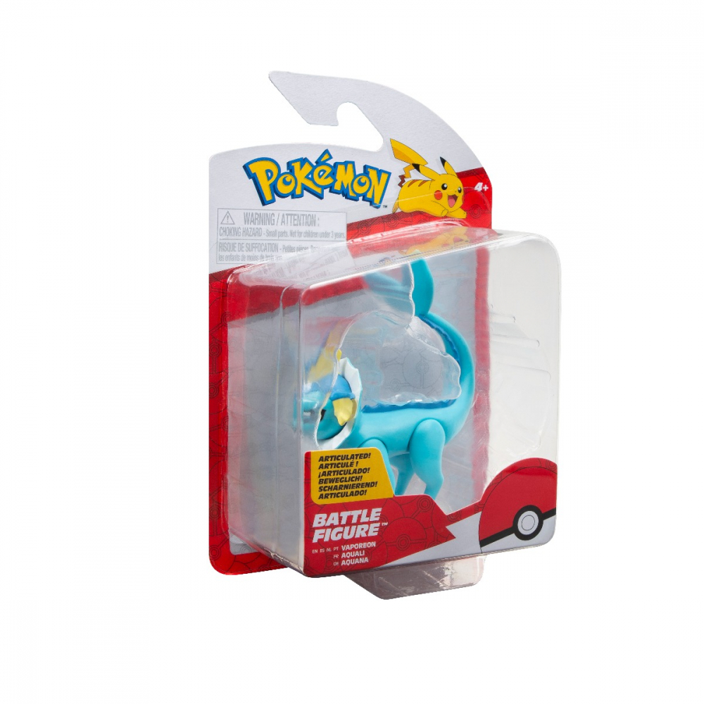 Pokemon - Figurina de actiune, Vaporeon, S15 varsta 3-5 ani ,5-7 ani ,7-9 ani ,9-12 ani ,12-14 ani ,14-18 ani ,18+, Baieti [4]