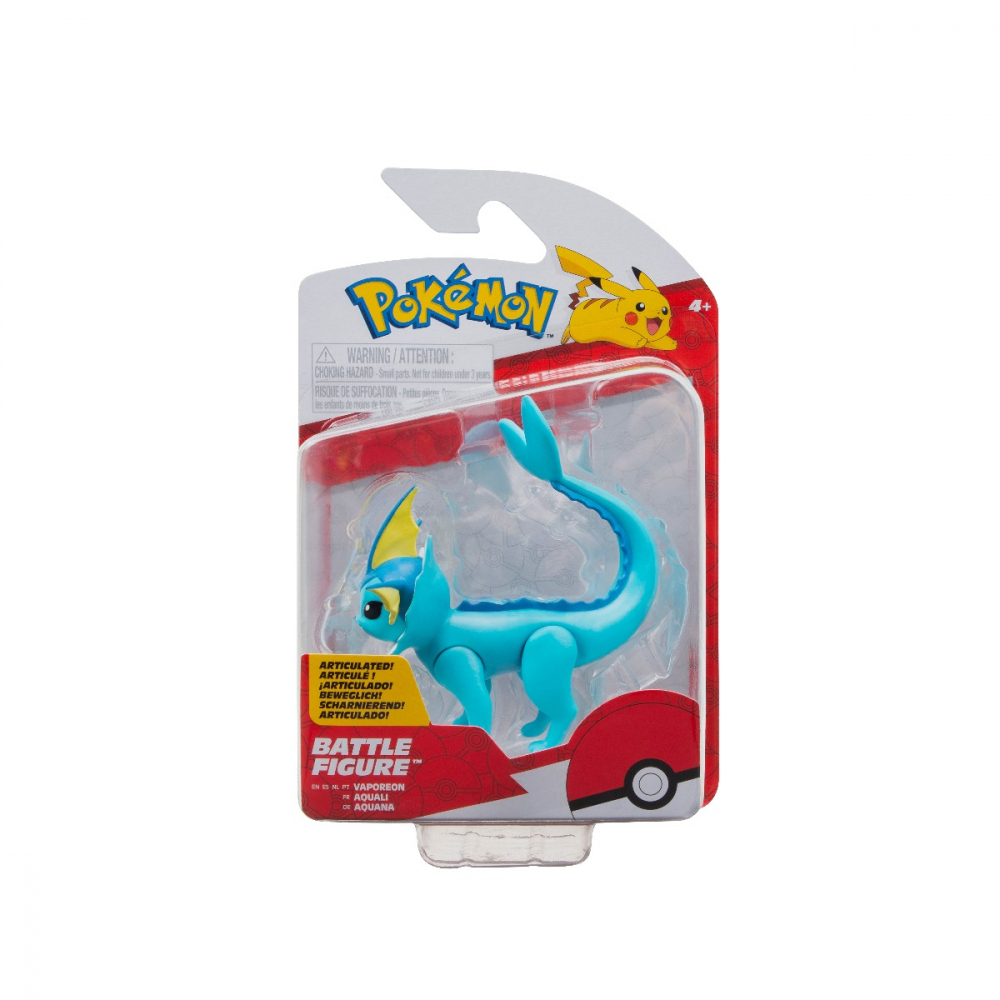 Pokemon - Figurina de actiune, Vaporeon, S15 varsta 3-5 ani ,5-7 ani ,7-9 ani ,9-12 ani ,12-14 ani ,14-18 ani ,18+, Baieti [1]