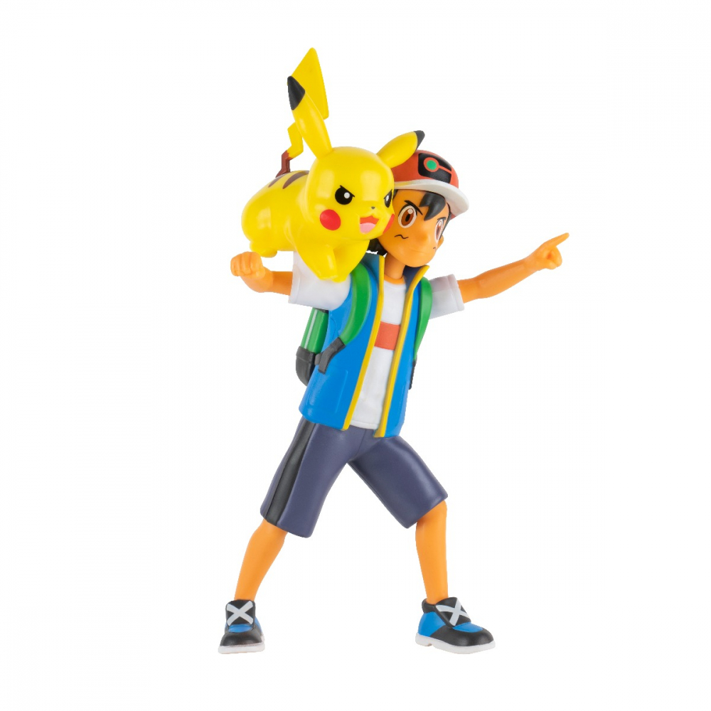 Pokemon - Figurina Deluxe de actiune, (Ash & Pikachu) S12 varsta 3-5 ani ,5-7 ani ,7-9 ani ,9-12 ani ,12-14 ani ,14-18 ani ,18+, Unisex [5]