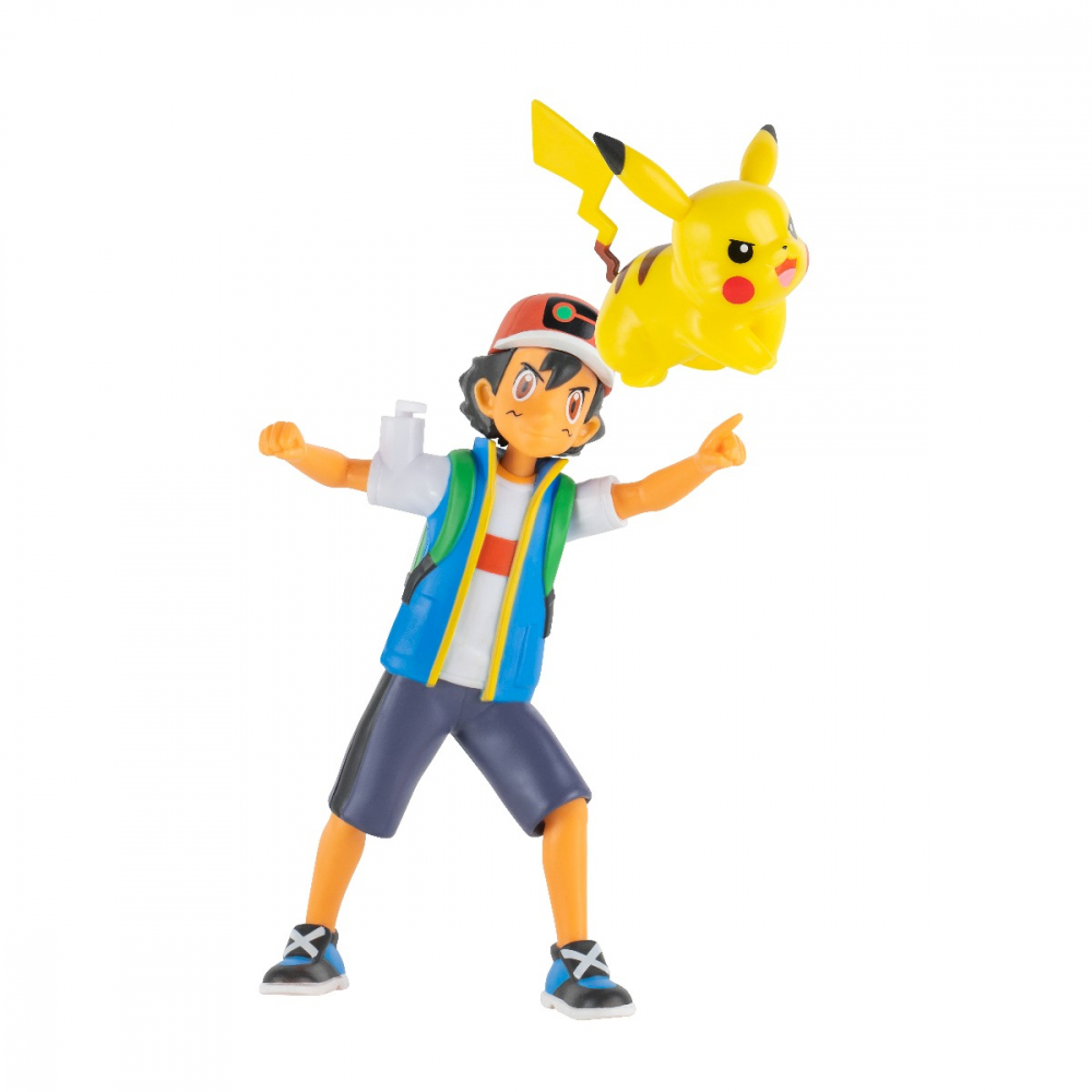Pokemon - Figurina Deluxe de actiune, (Ash & Pikachu) S12 varsta 3-5 ani ,5-7 ani ,7-9 ani ,9-12 ani ,12-14 ani ,14-18 ani ,18+, Unisex [3]