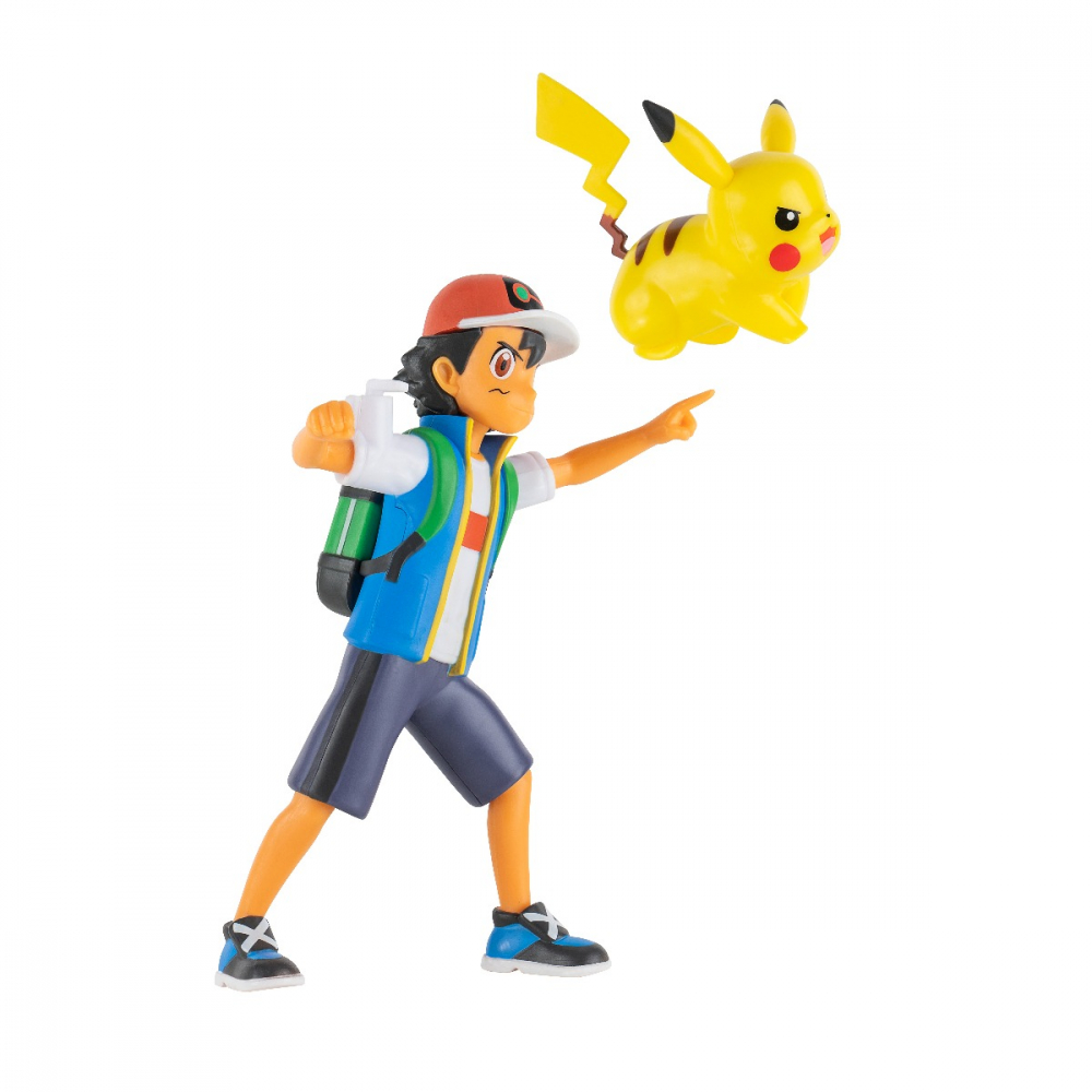 Pokemon - Figurina Deluxe de actiune, (Ash & Pikachu) S12 varsta 3-5 ani ,5-7 ani ,7-9 ani ,9-12 ani ,12-14 ani ,14-18 ani ,18+, Unisex [4]