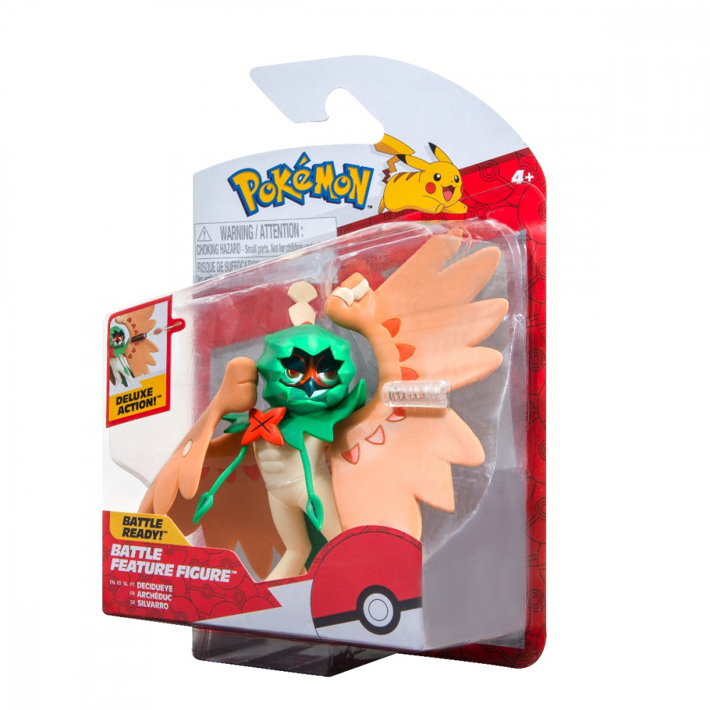 Pokemon - Figurina Deluxe de actiune, Decidueye, S14 varsta 3-5 ani ,5-7 ani ,7-9 ani ,9-12 ani ,12-14 ani ,14-18 ani ,18+, Baieti [6]