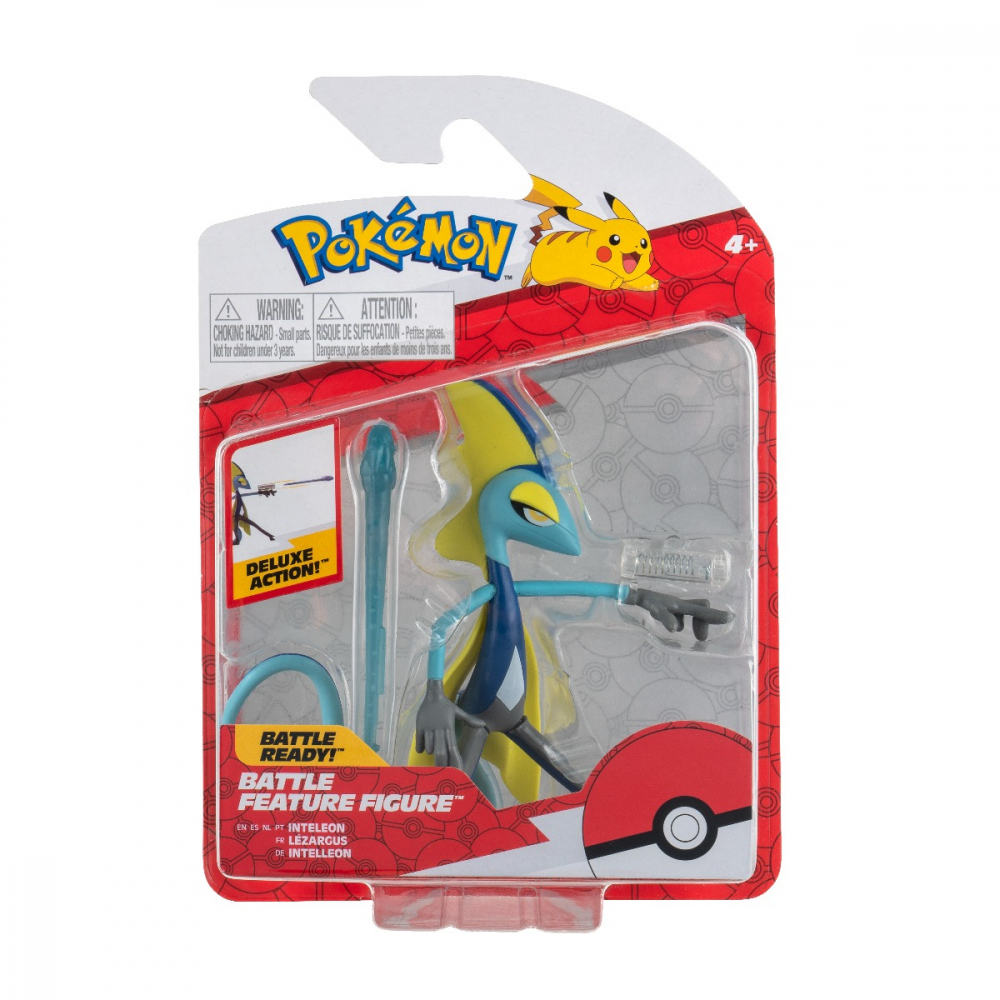 Pokemon - Figurina Deluxe de actiune, Inteleon, S10 varsta 3-5 ani ,5-7 ani ,7-9 ani ,9-12 ani ,12-14 ani ,14-18 ani ,18+, Unisex [1]