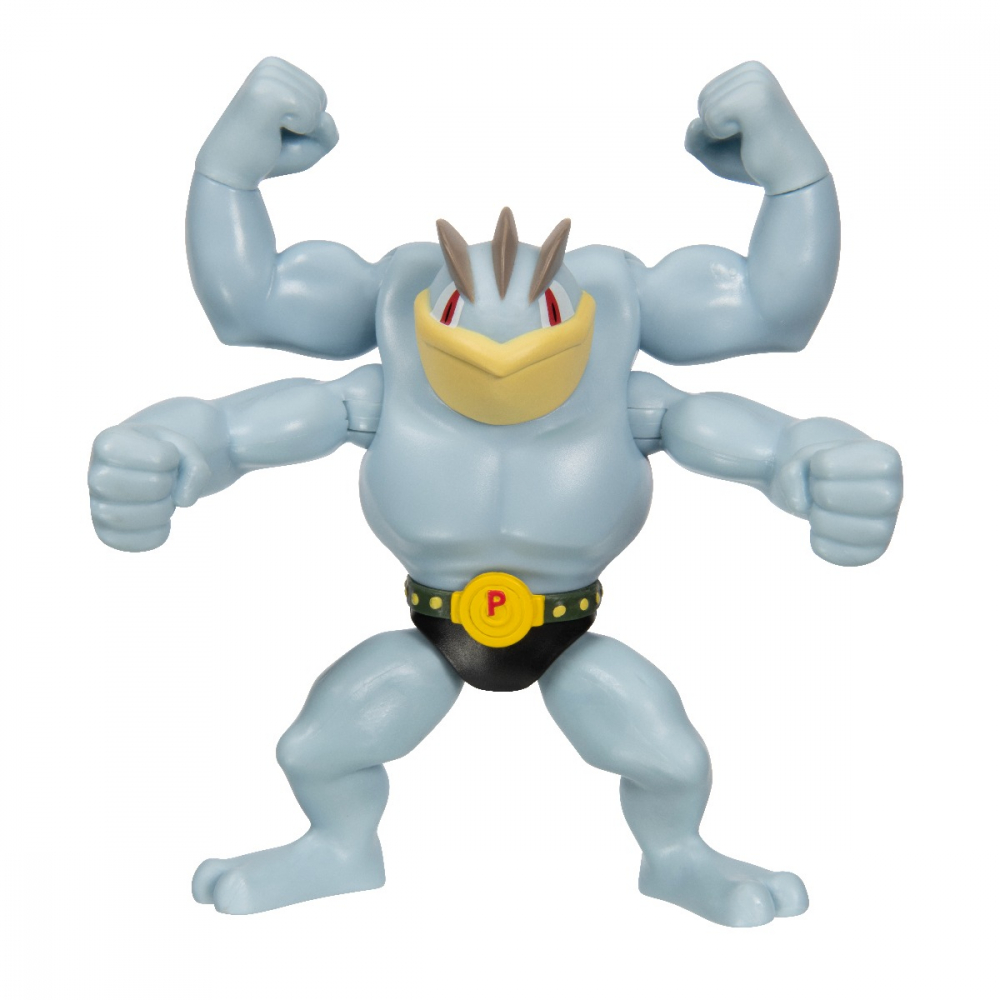Pokemon - Figurina Deluxe de actiune, Machamp, S10 varsta 3-5 ani ,5-7 ani ,7-9 ani ,9-12 ani ,12-14 ani ,14-18 ani ,18+, Unisex [4]