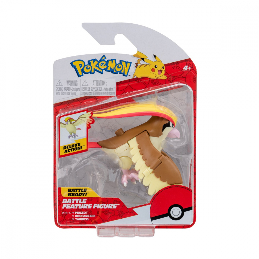 Pokemon - Figurina Deluxe de actiune, Pidgeot, S12 varsta 3-5 ani ,5-7 ani ,7-9 ani ,9-12 ani ,12-14 ani ,14-18 ani ,18+, Unisex [1]