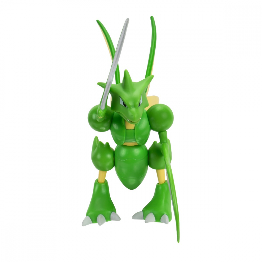 Pokemon - Figurina Deluxe de actiune, Scyther, S12 varsta 3-5 ani ,5-7 ani ,7-9 ani ,9-12 ani ,12-14 ani ,14-18 ani ,18+, Unisex [4]