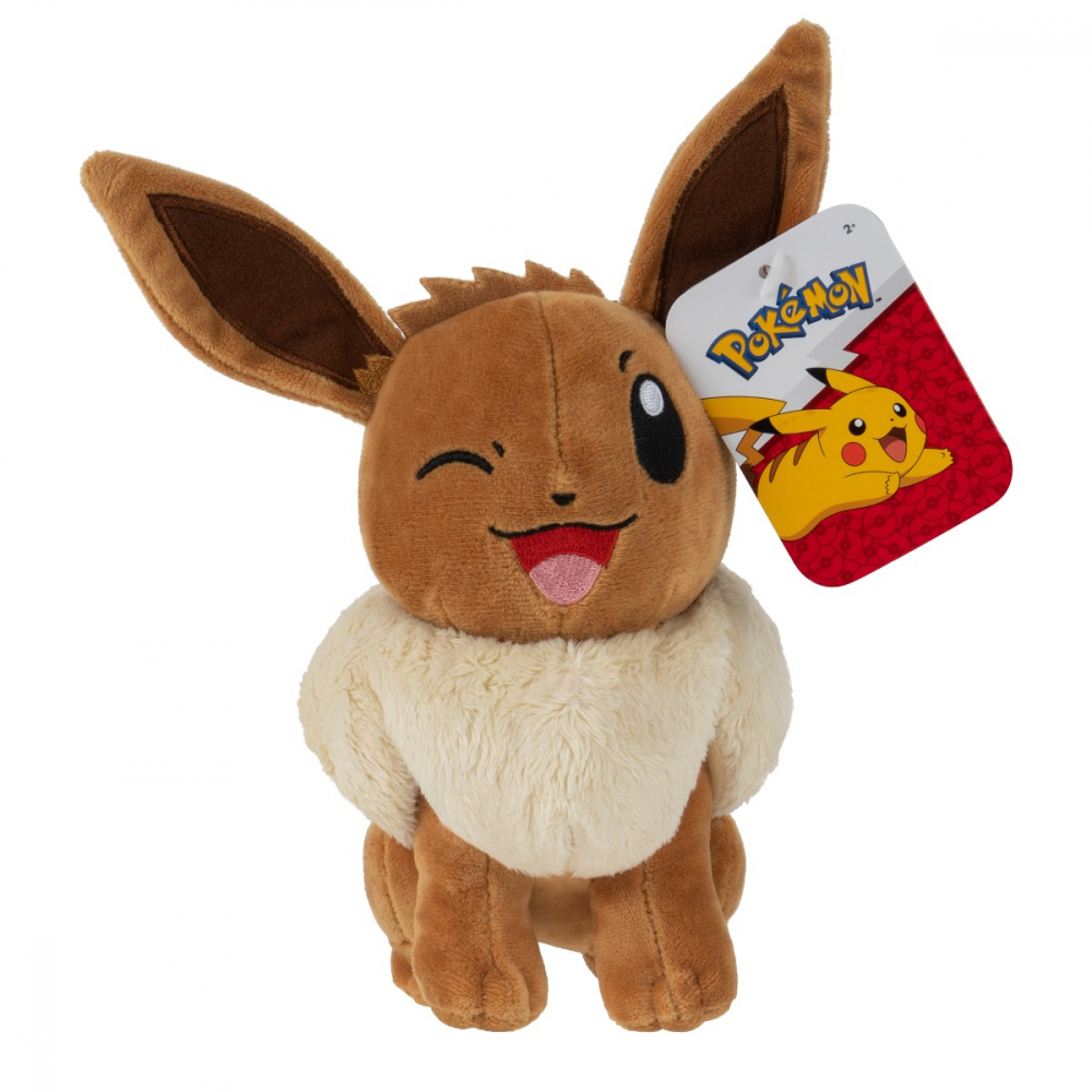 Pokemon - Jucarie de plus 20 cm, Eevee #2, S11 varsta 3-5 ani ,5-7 ani ,7-9 ani ,9-12 ani ,12-14 ani ,14-18 ani ,18+, Unisex [2]