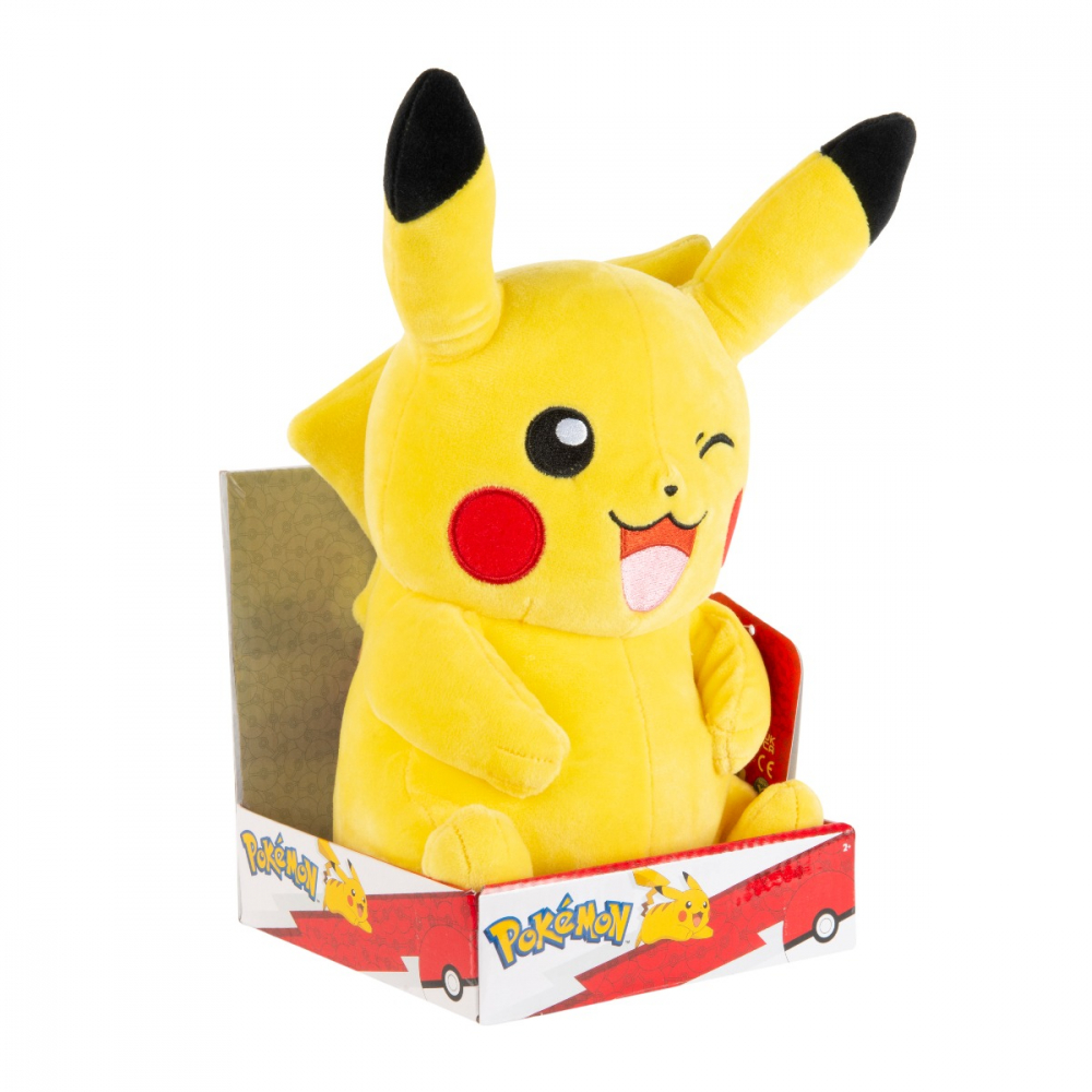 Pokemon - Jucarie de plus 30 cm, Pikachu #4, S7 varsta 3-5 ani ,5-7 ani ,7-9 ani ,9-12 ani ,12-14 ani ,14-18 ani ,18+, Unisex [1]