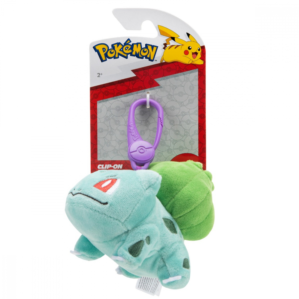 Pokemon - Jucarie de plus cu agatatoare, Bulbasaur, S6 varsta 7-9 ani ,9-12 ani ,12-14 ani ,14-18 ani ,18+, Baieti [1]