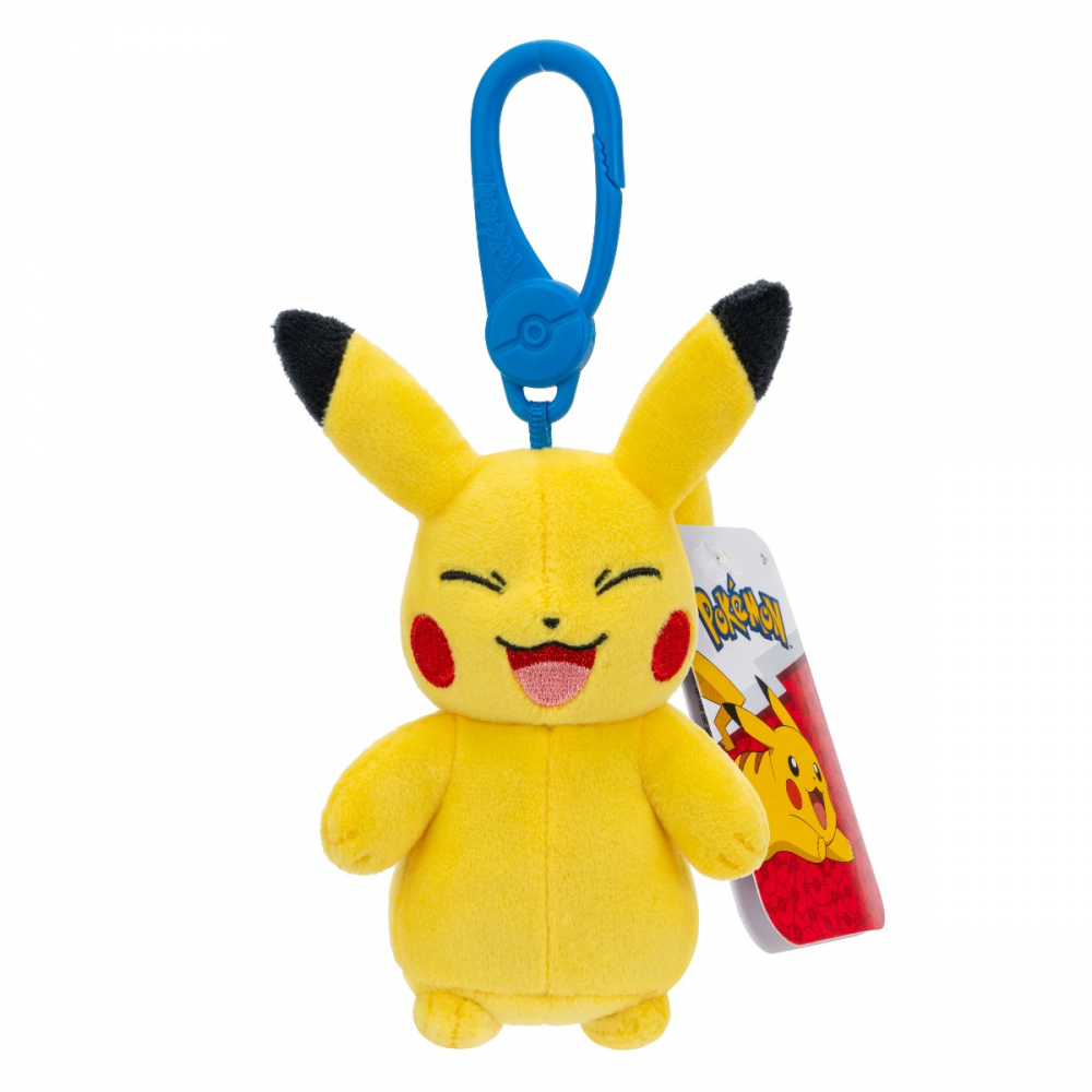 Pokemon - Jucarie de plus cu agatatoare, Pikachu #4 W11 varsta 7-9 ani ,9-12 ani ,12-14 ani ,14-18 ani ,18+, Baieti [2]