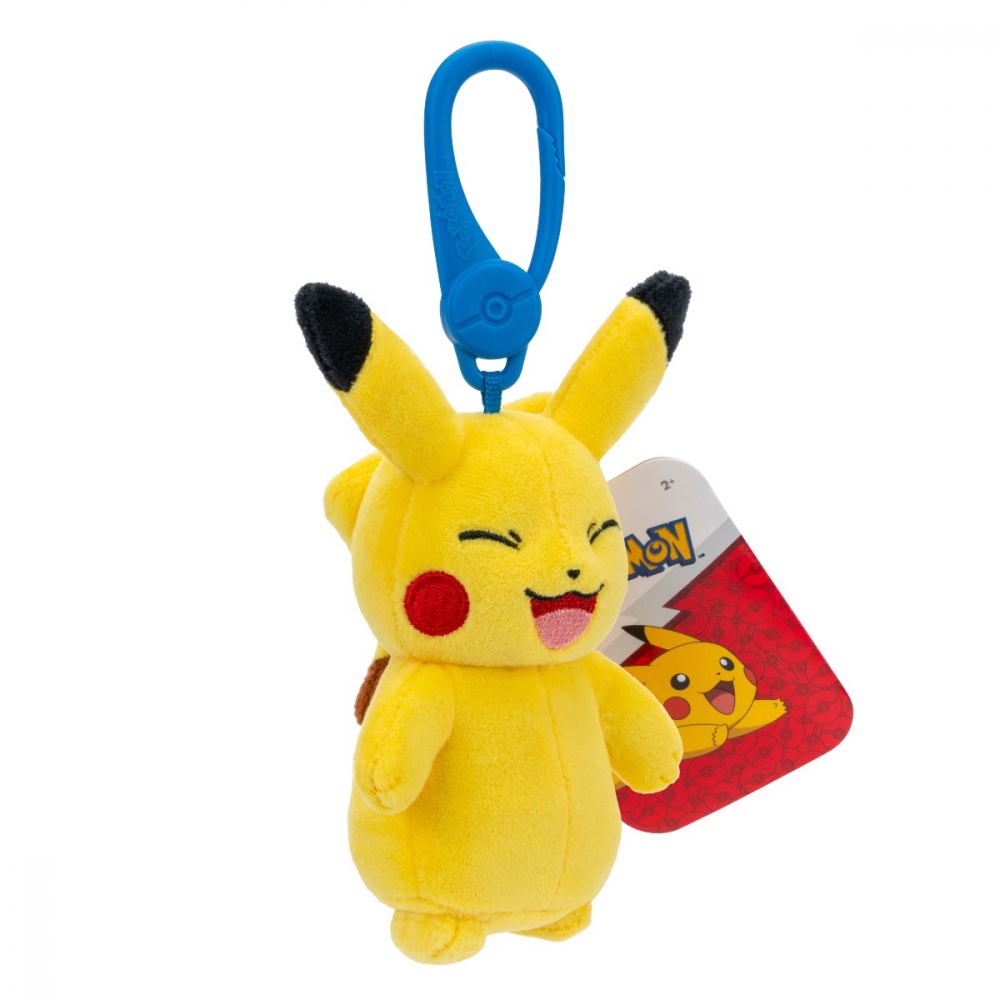 Pokemon - Jucarie de plus cu agatatoare, Pikachu #4 W11 varsta 7-9 ani ,9-12 ani ,12-14 ani ,14-18 ani ,18+, Baieti [1]