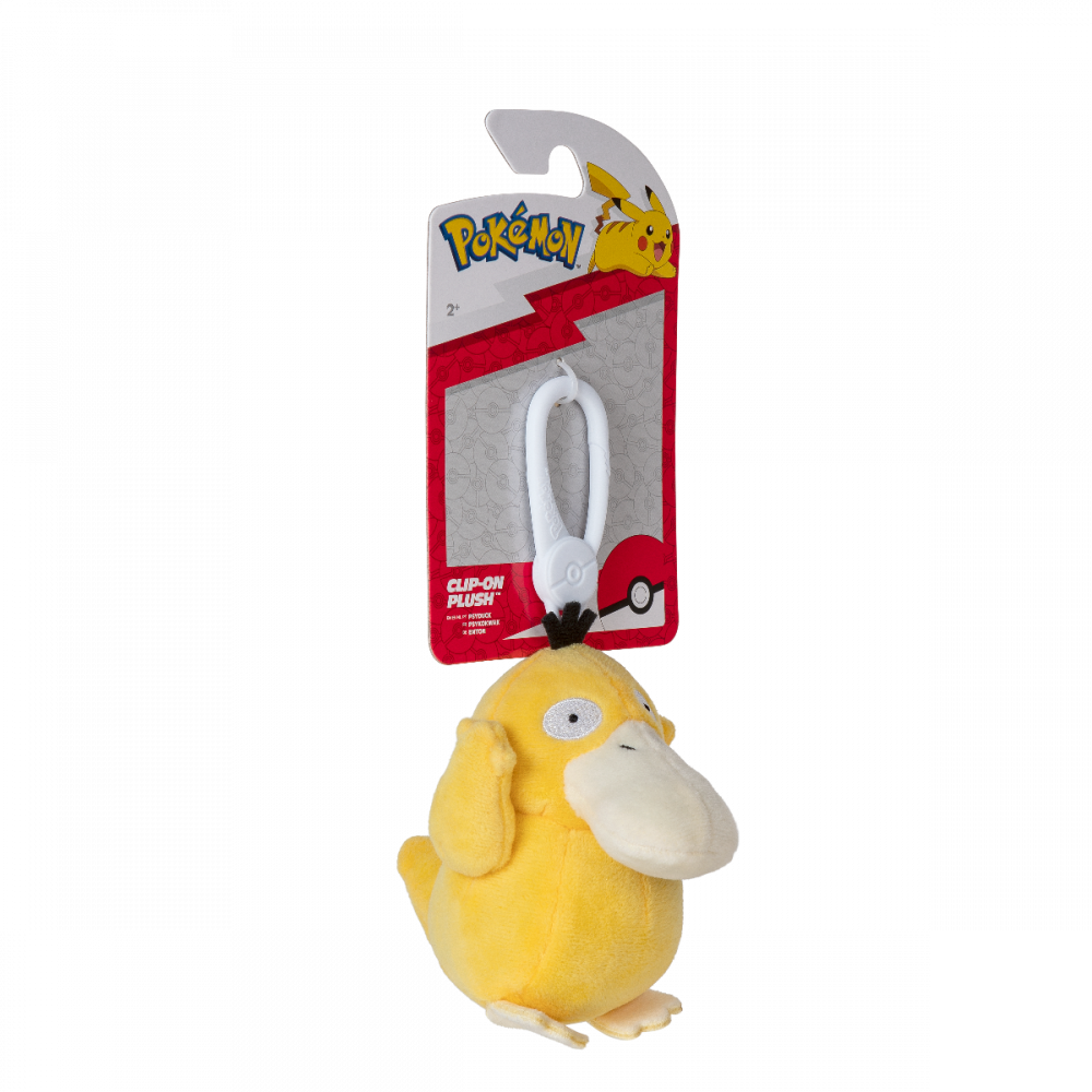 Pokemon - Jucarie de plus cu agatatoare, Psyduck, S9 varsta 7-9 ani ,9-12 ani ,12-14 ani ,14-18 ani ,18+, Baieti [1]