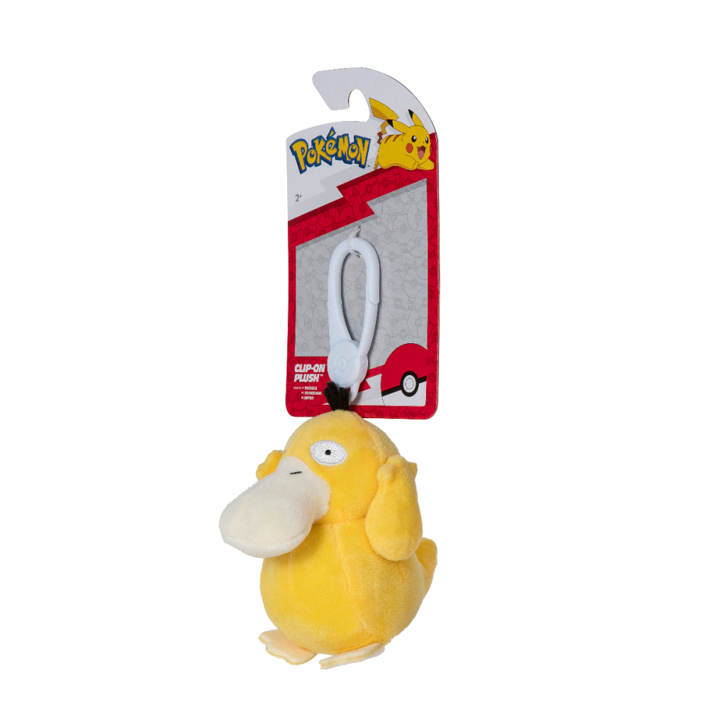 Pokemon - Jucarie de plus cu agatatoare, Psyduck, S9 varsta 7-9 ani ,9-12 ani ,12-14 ani ,14-18 ani ,18+, Baieti [4]