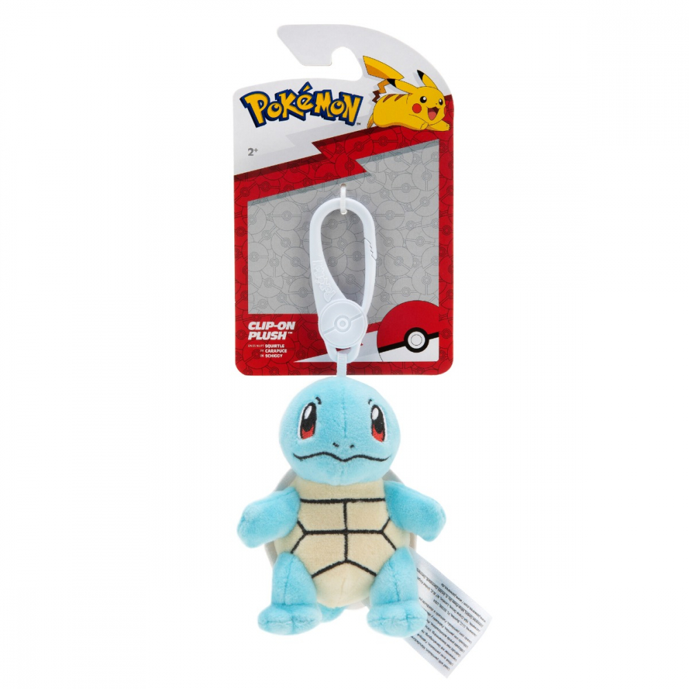 Pokemon - Jucarie de plus cu agatatoare, Squirtle, S6 varsta 7-9 ani ,9-12 ani ,12-14 ani ,14-18 ani ,18+, Baieti [1]