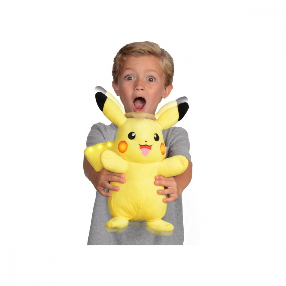 Pokemon - Jucarie de plus cu functii, Pikachu (Power Action) varsta 3-5 ani ,5-7 ani ,7-9 ani ,9-12 ani ,12-14 ani ,14-18 ani ,18+, Unisex [6]