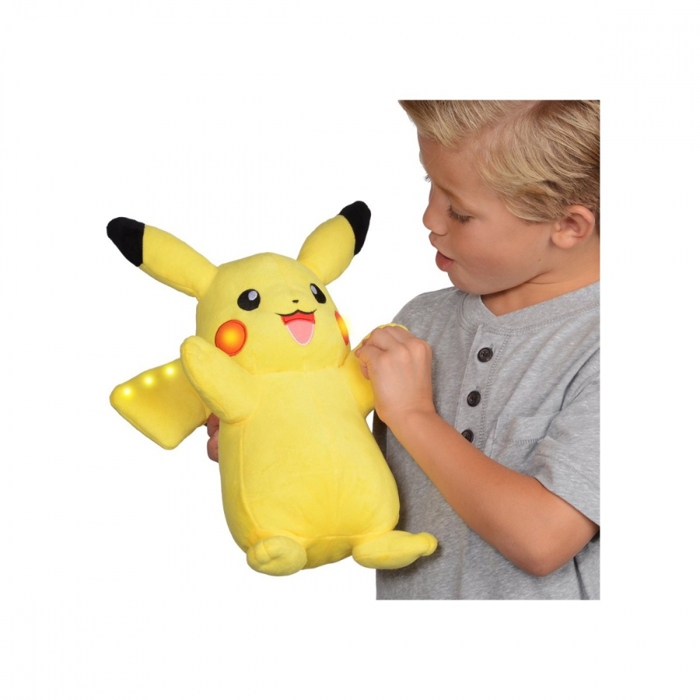 Pokemon - Jucarie de plus cu functii, Pikachu (Power Action) varsta 3-5 ani ,5-7 ani ,7-9 ani ,9-12 ani ,12-14 ani ,14-18 ani ,18+, Unisex [5]