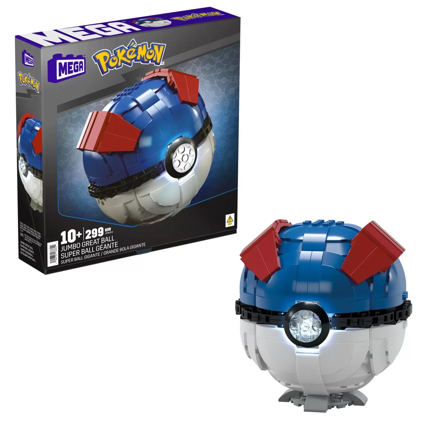 Pokemon mega construx bila jumbo, varsta de la 10 ani la +15 ani [5]