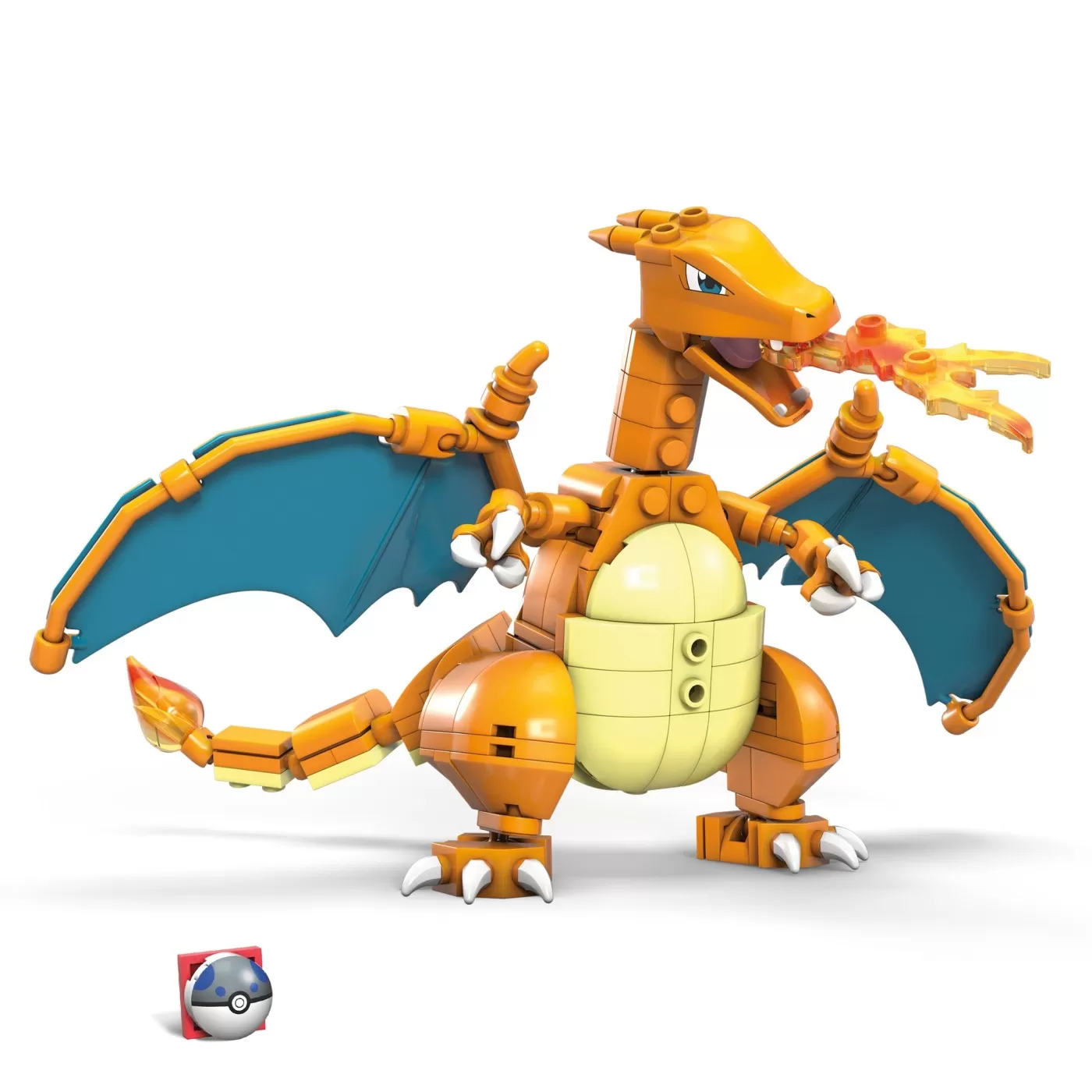 Pokemon mega construx charizard dracaufeu glurak, varsta de la 8 ani la +15 ani [3]
