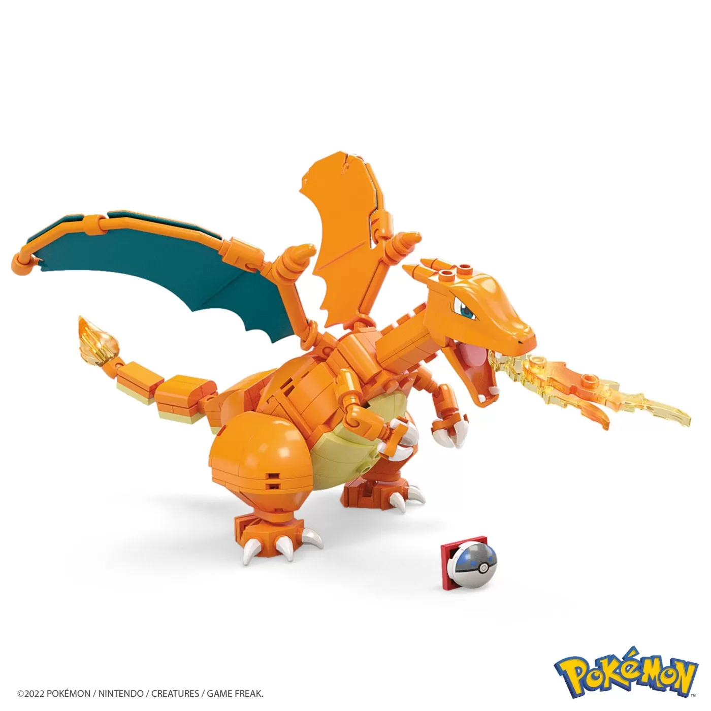 Pokemon mega construx charizard dracaufeu glurak, varsta de la 8 ani la +15 ani [2]