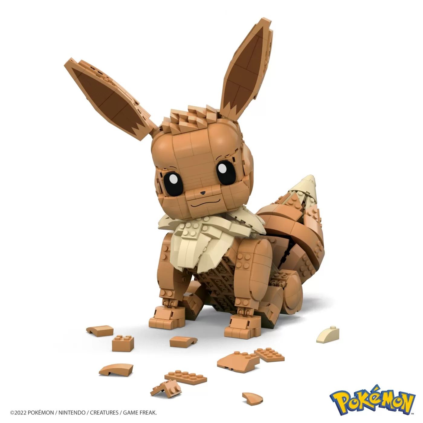 Pokemon mega construx jumbo eevee, varsta de la 10 ani la +15 ani [5]
