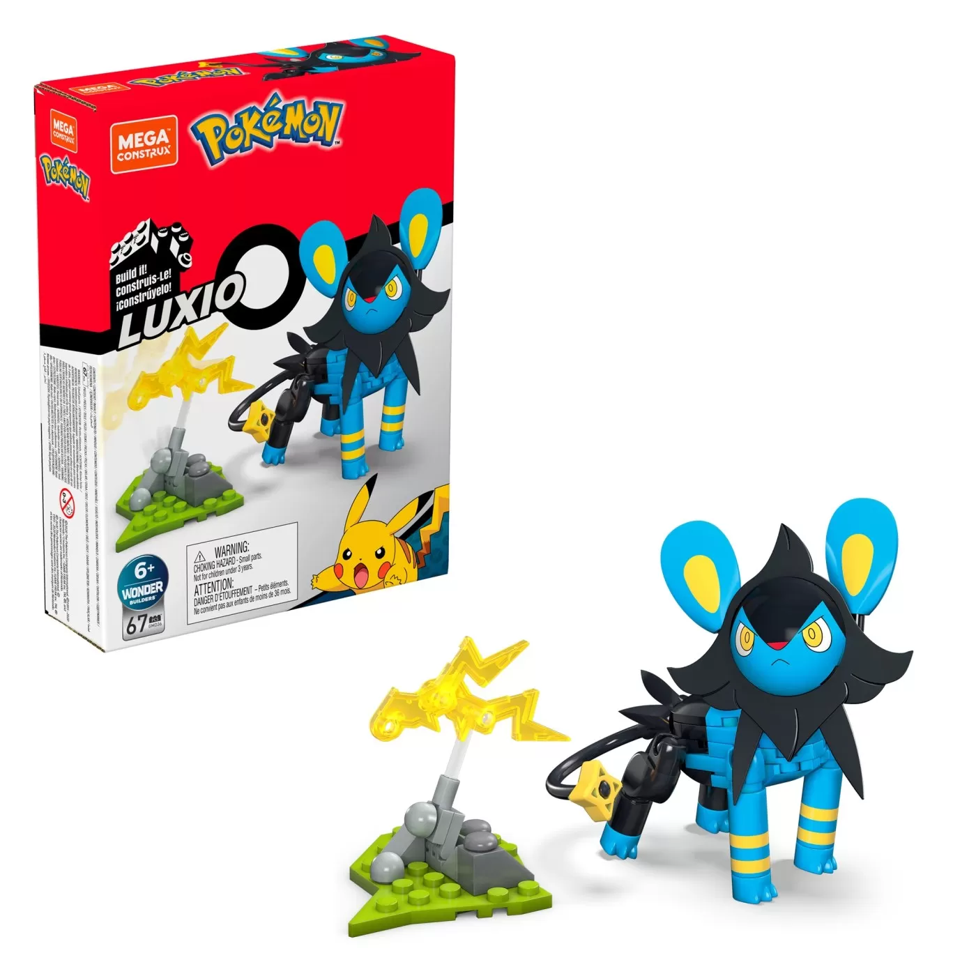 Pokemon mega construx luxio, varsta de la 6 ani la 12 ani [6]