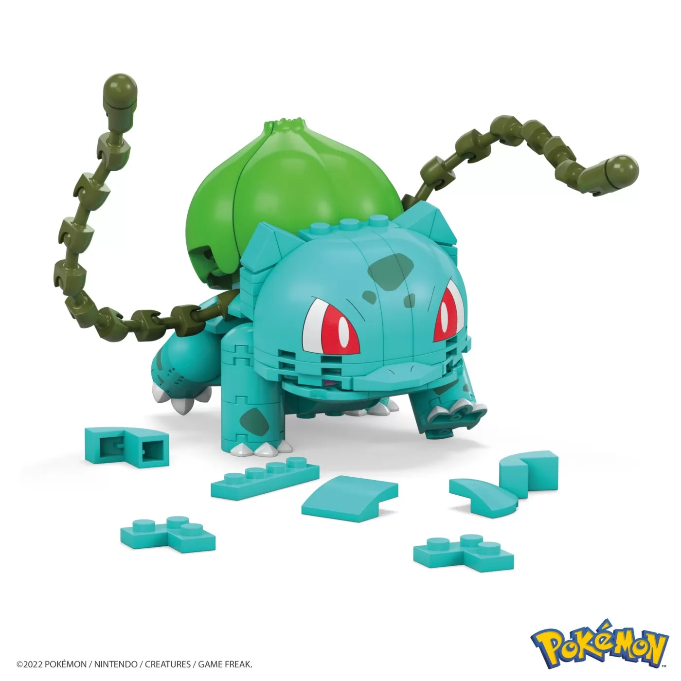 Pokemon mega construx set de constructie bulbasaur, varsta de la 7 ani la 12 ani [5]