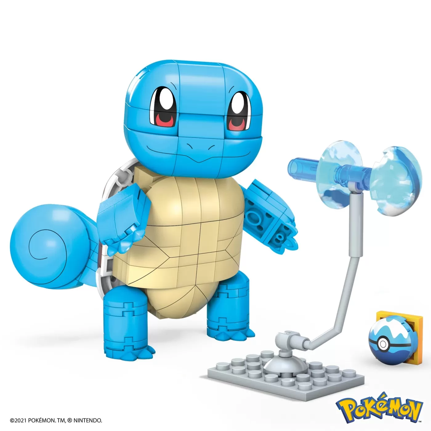 Pokemon mega construx set de constructie squirtle, varsta de la 7 ani la 12 ani [2]