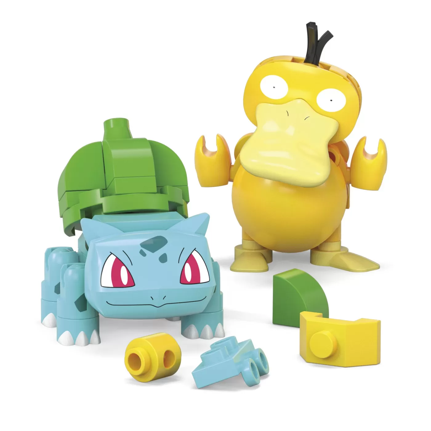 Pokemon Mega Set - 2 bile cu Bulbasaur si Psyduck, 40 piese, varsta de la 6 ani la 12 ani [5]