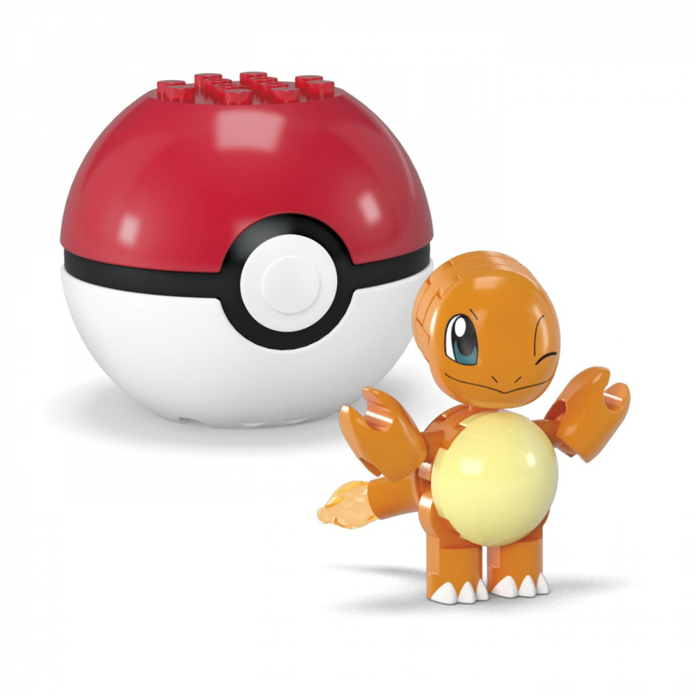 Pokemon mega set doua bile charmander si eevee 40 piese, varsta de la 6 ani la 12 ani [3]