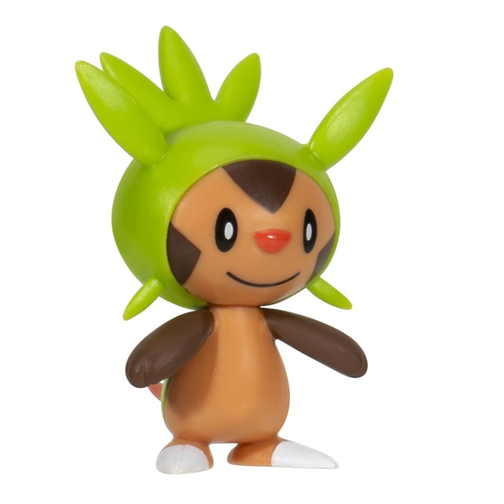 Pokemon - Set 2 figurine Clip n Go, Chespin with Friend Ball W19 copii varsta 3 ani + [3]