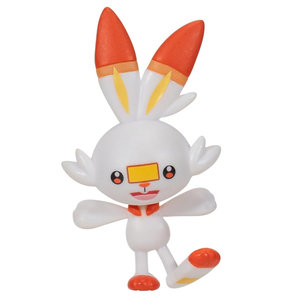 Pokemon - Set 2 figurine Clip n Go, Scorbunny with Premier Ball W19 copii varsta 3 ani + [3]