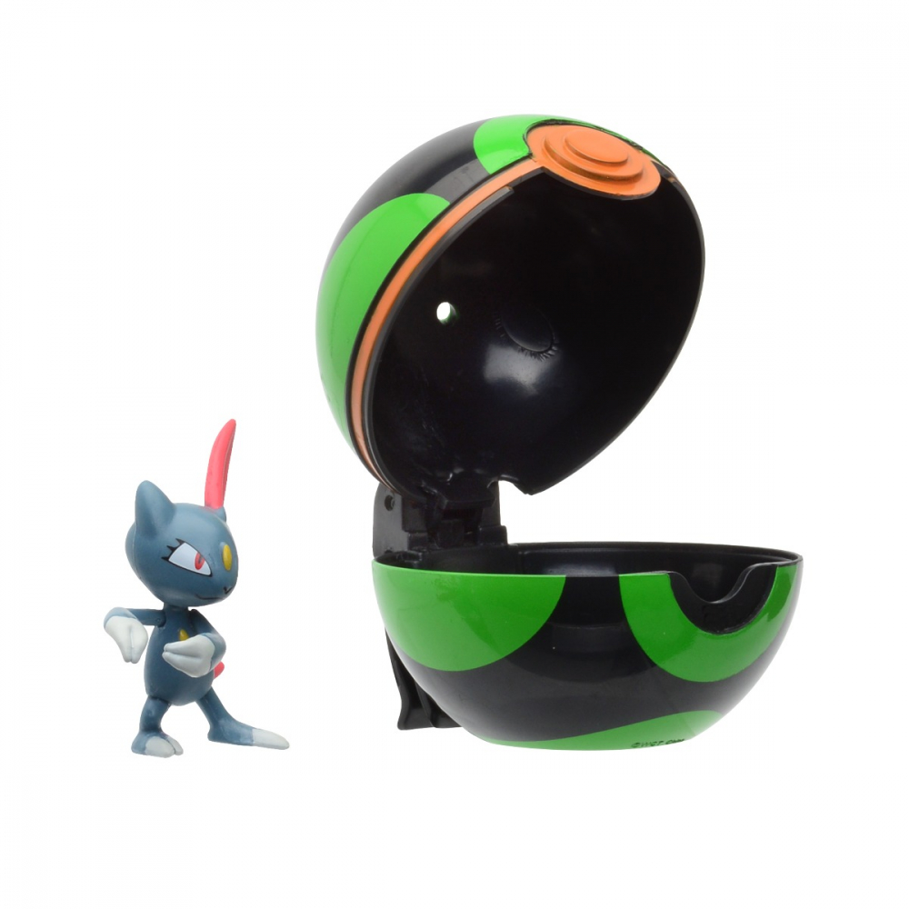 Pokemon - Set 2 figurine Clip n Go, (Sneasel & Dusk Ball) S9 varsta 3-5 ani ,5-7 ani ,7-9 ani ,9-12 ani ,12-14 ani ,14-18 ani ,18+, Baieti [3]