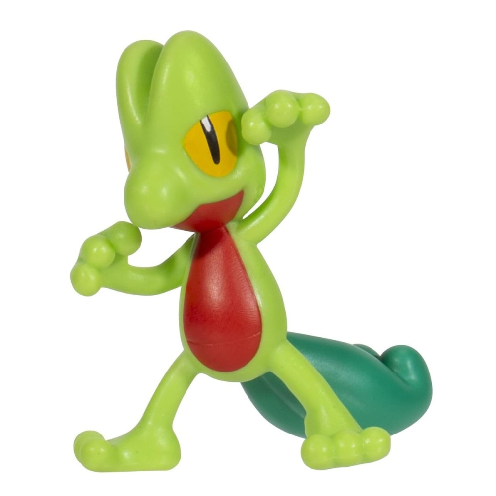 Pokemon - Set 2 figurine Clip n Go, Treecko with Nest Ball W19 copii varsta 3 ani + [3]