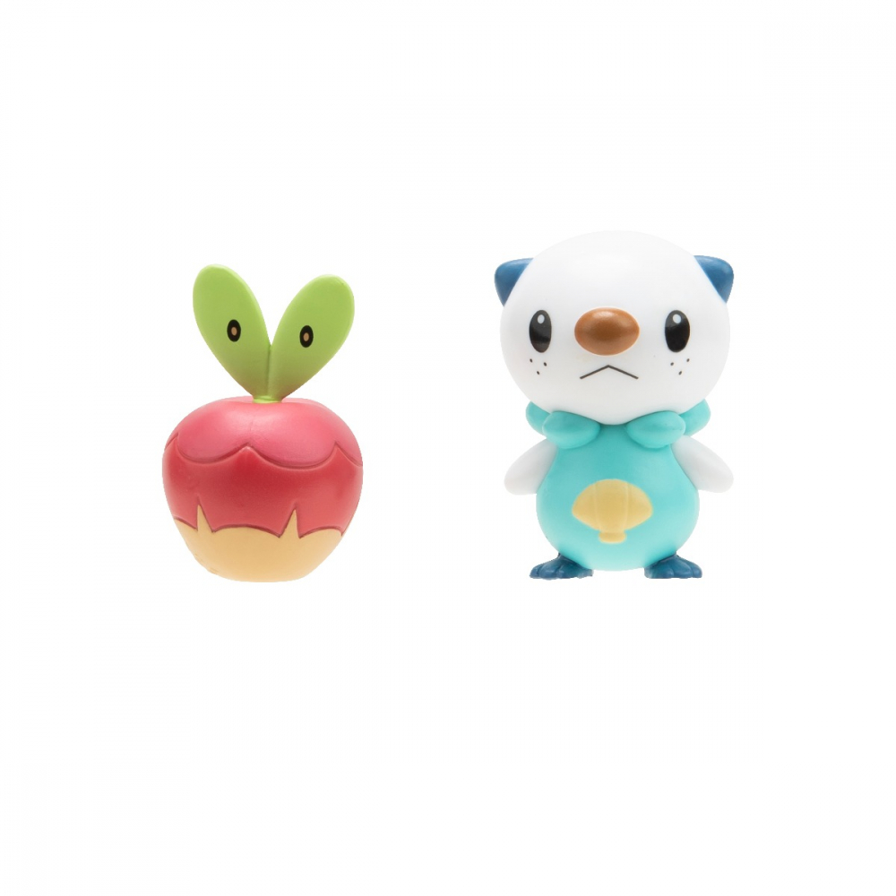 Pokemon - Set 2 figurine de actiune, (Applin & Oshawott) S14 varsta 3-5 ani ,5-7 ani ,7-9 ani ,9-12 ani ,12-14 ani ,14-18 ani ,18+, Baieti [2]