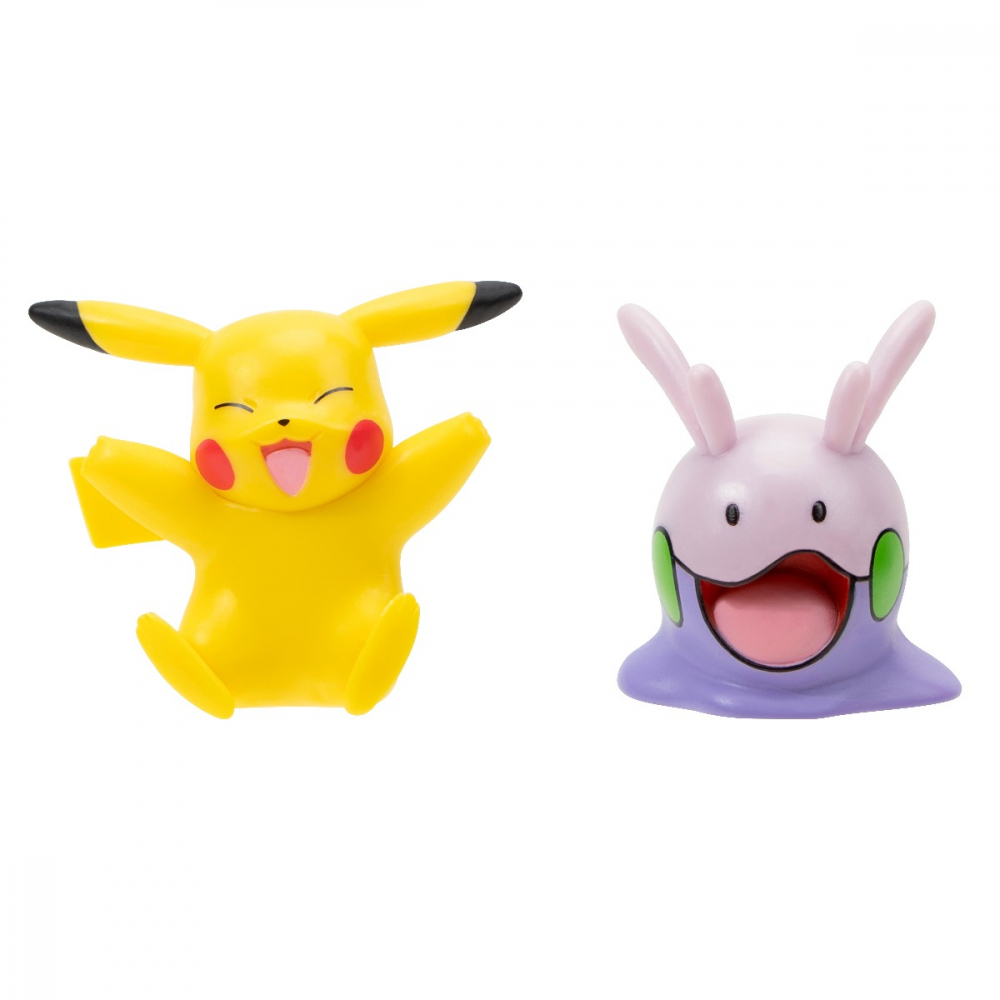 Pokemon - Set 2 figurine de actiune, (Goomy & Pikachu #11) S15 varsta 3-5 ani ,5-7 ani ,7-9 ani ,9-12 ani ,12-14 ani ,14-18 ani ,18+, Baieti [2]