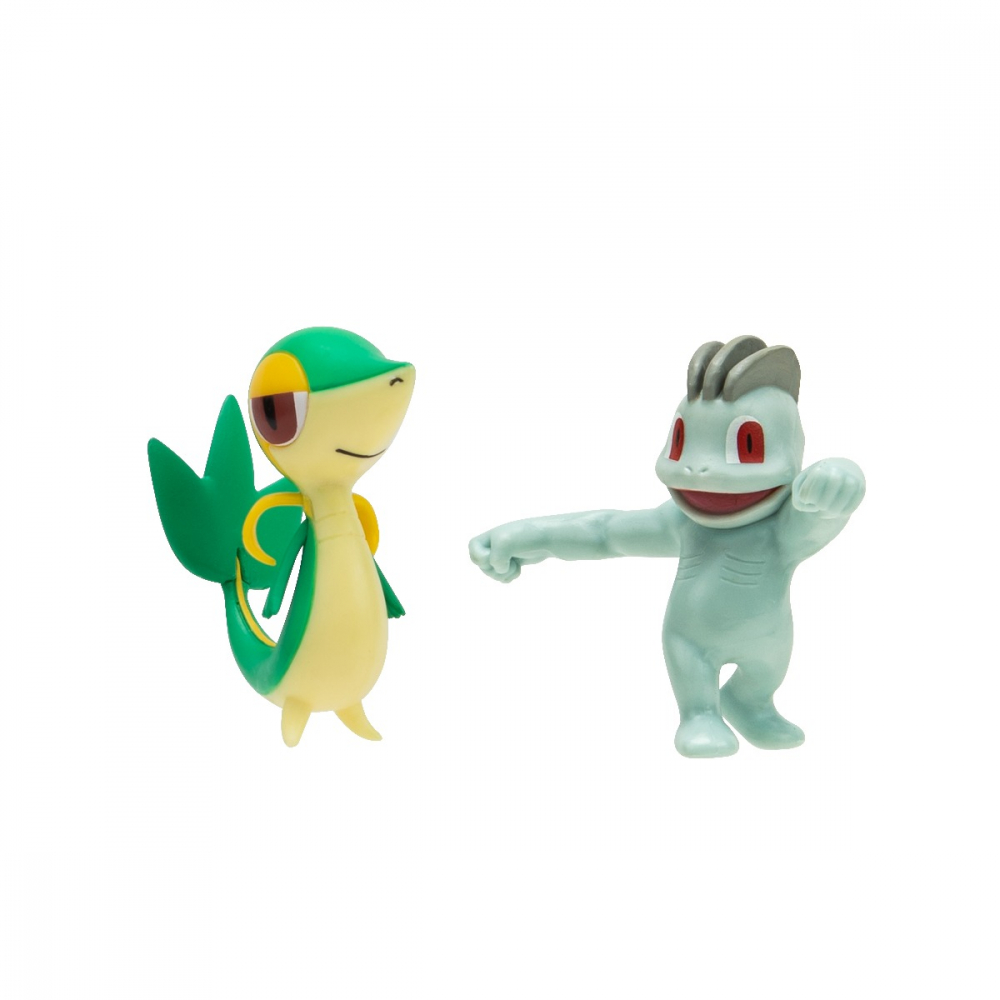 Pokemon - Set 2 figurine de actiune, (Machop & Snivy) S14 varsta 3-5 ani ,5-7 ani ,7-9 ani ,9-12 ani ,12-14 ani ,14-18 ani ,18+, Baieti [2]
